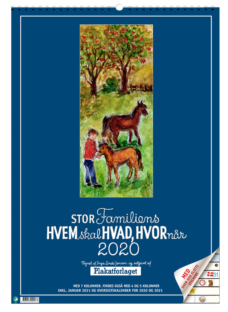 Storfamilie hvem skal skal hvad, hvornår 2020