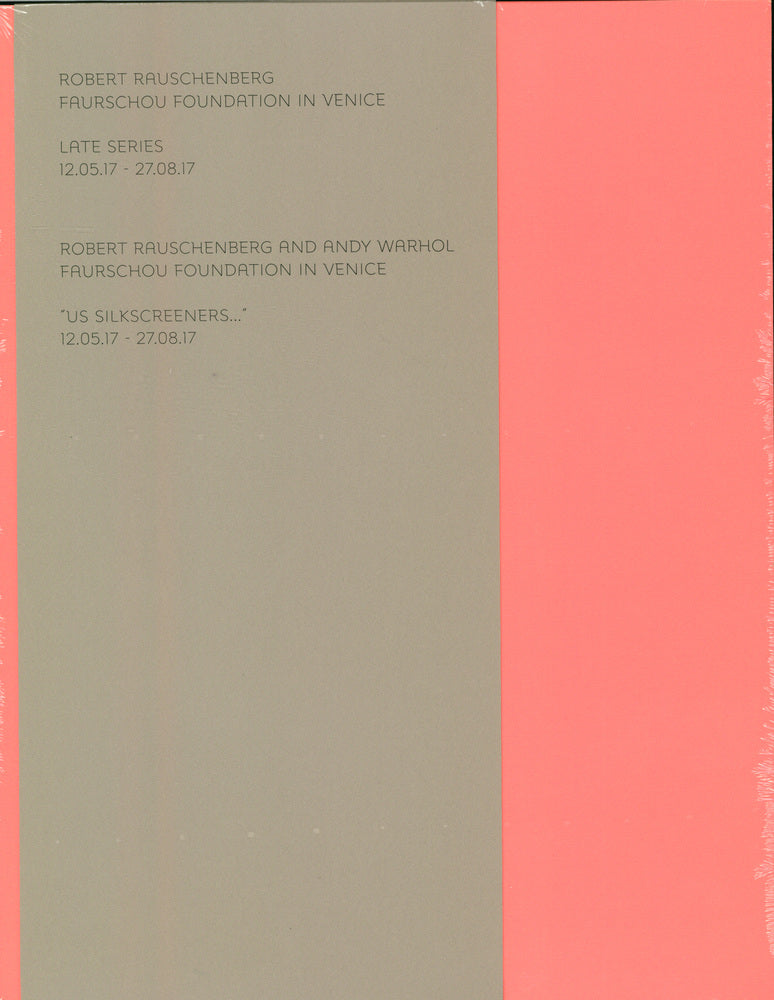 Robert Rauschenberg & Andy Warhol