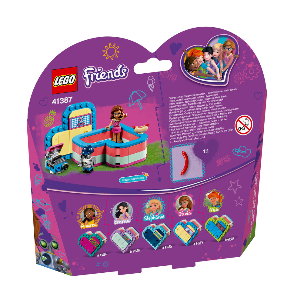 41387 LEGO friends friends olivias sommerhjerteæske