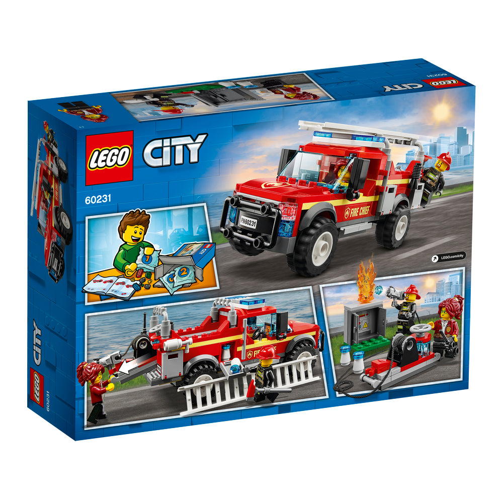 60231 LEGO City Brandchefens pionervogn