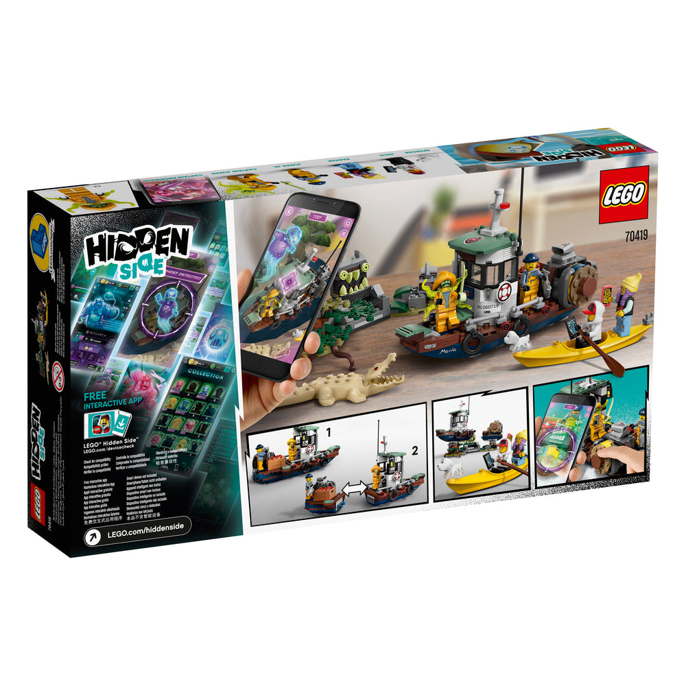 70419 LEGO Hidden Side nødstedt rejebåd