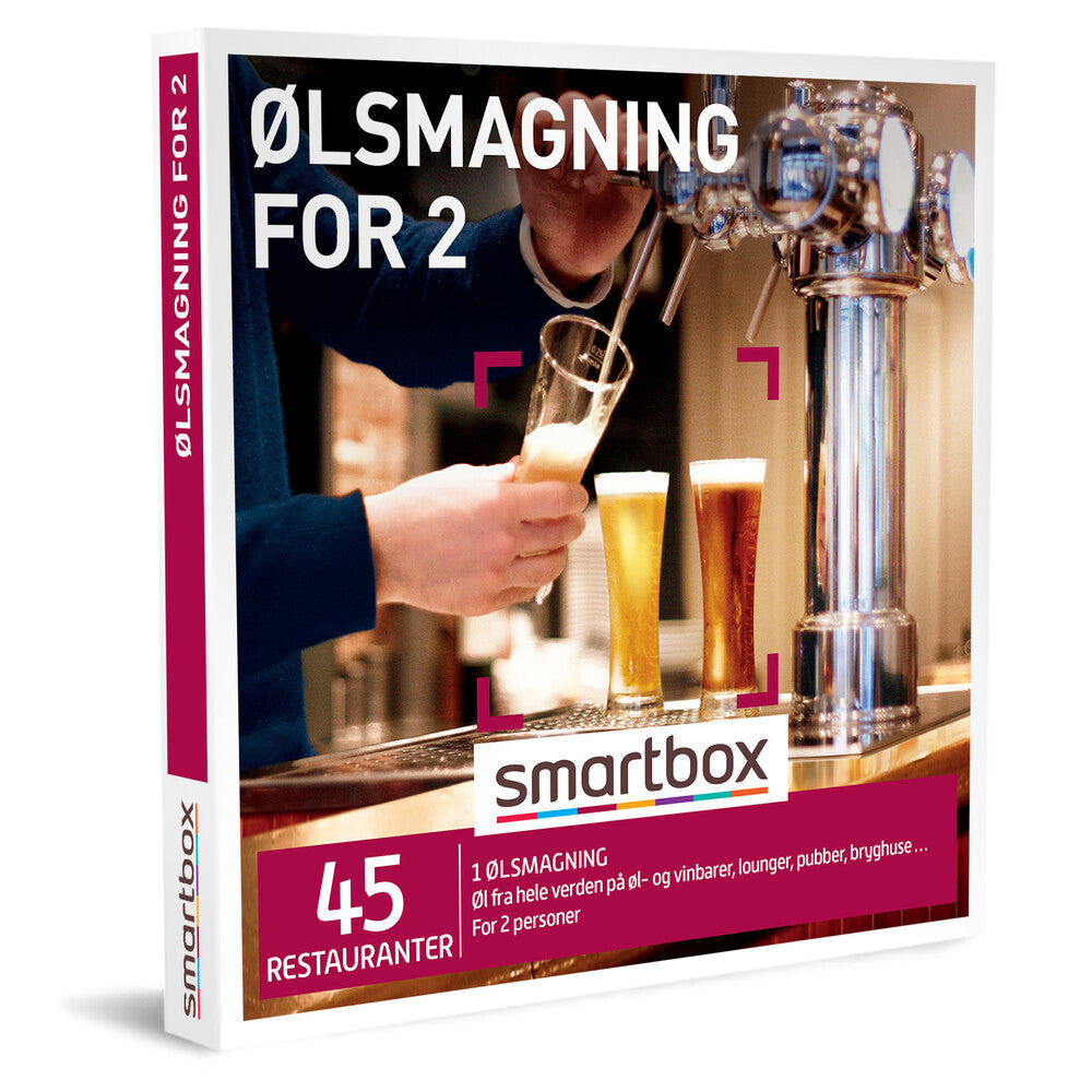 Smartbox ølsmagning for for 2