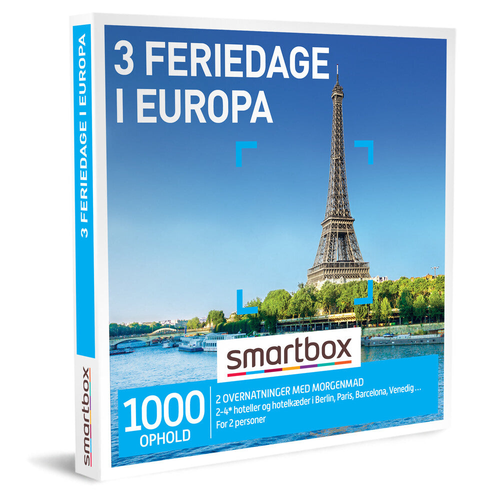 Smartbox 3 feriedage feriedage i europa