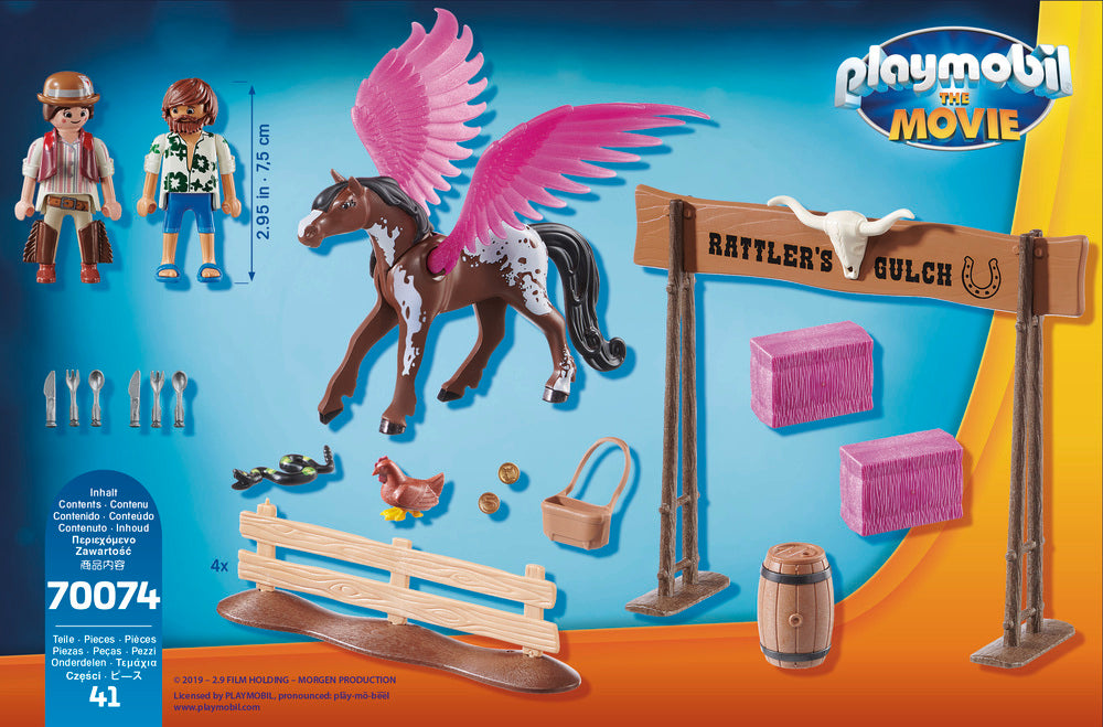 70074 Playmobil:The Movie Marla Og Del Med Flyvende Hest