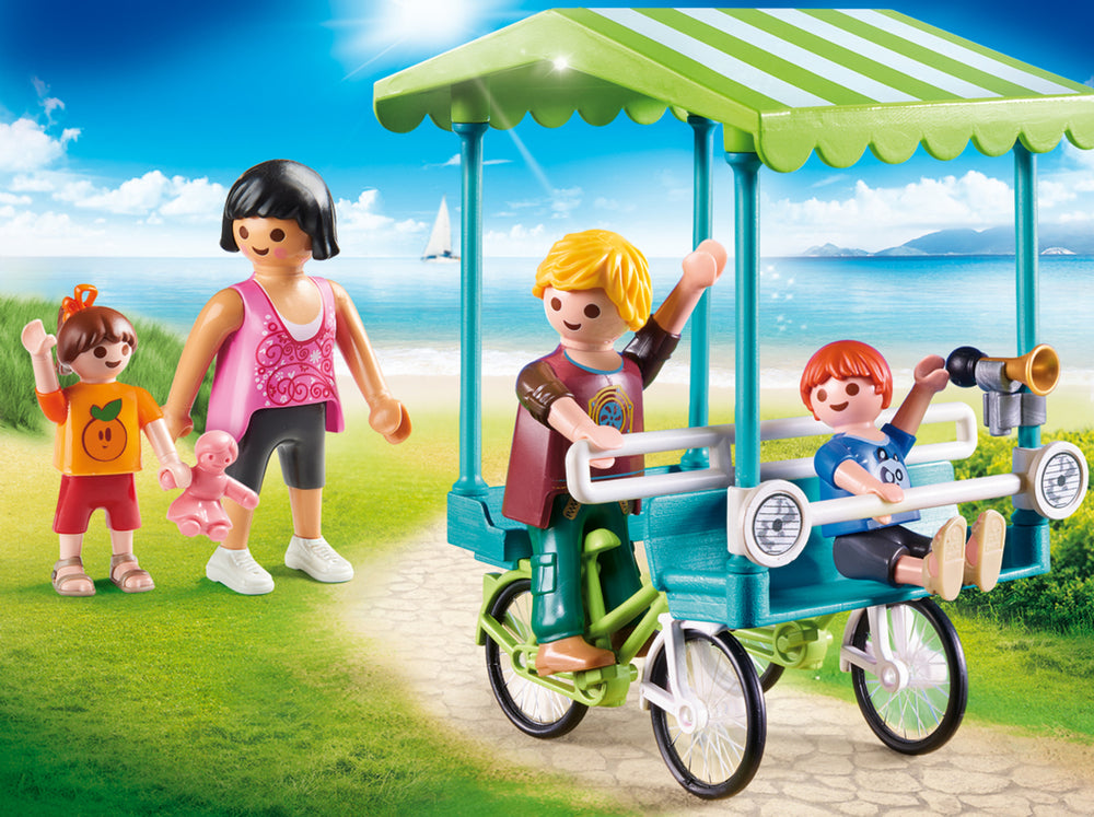 70093 Playmobil Familiecykel