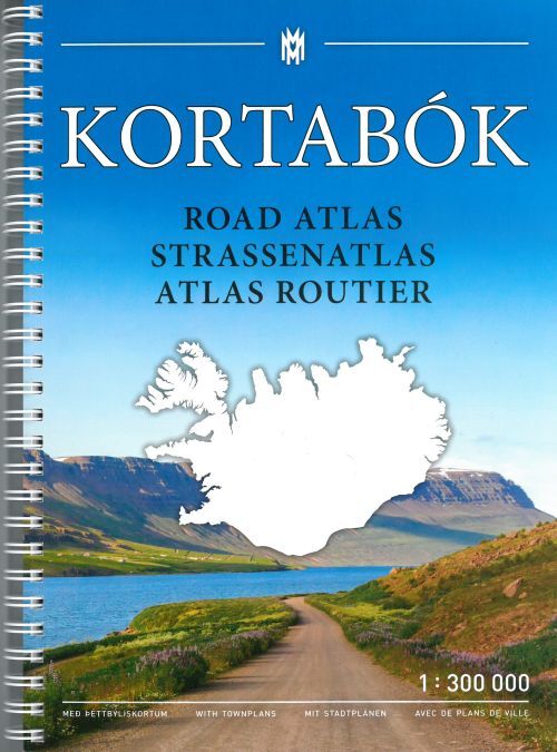 Kortabók Islands = Road atlas = Strassenatlas = Atlas routier 2019-2020