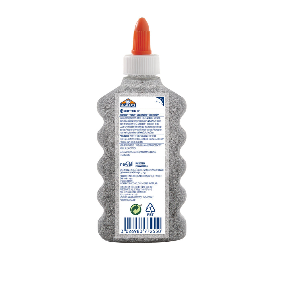 Elmers glitterlim sølv 177 ml