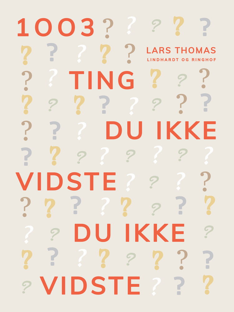 1003 ting du ikke vidste du ikke vidste