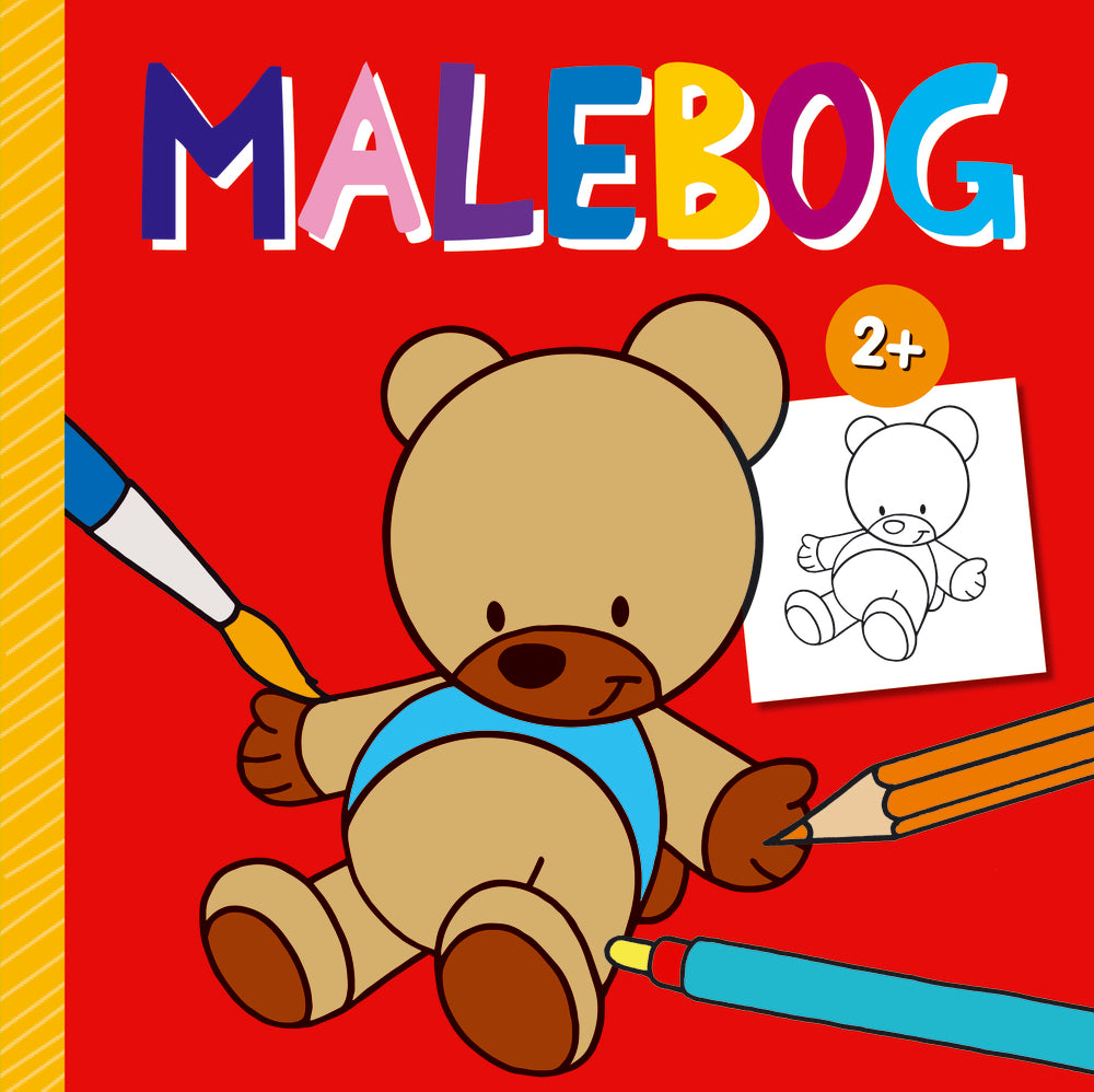 Min første malebog malebog - fra 2 år