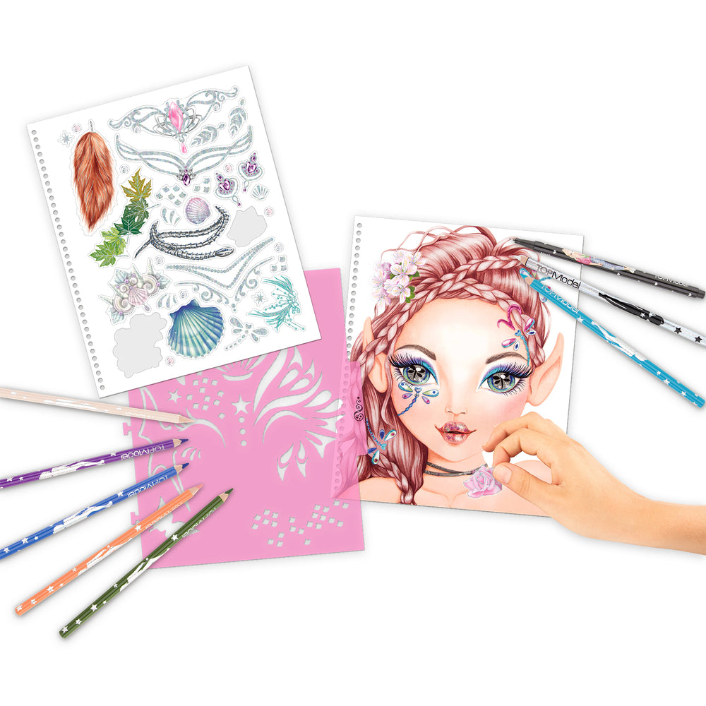Fantasy face designbog