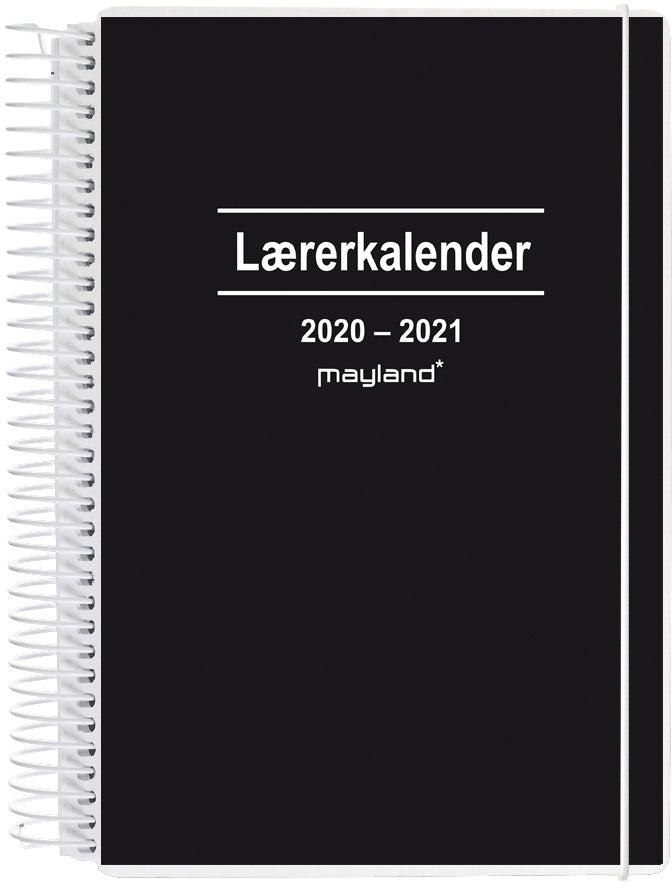 Lærerkalender 20/21 Mayland A5 uge højformat 2i1 mic