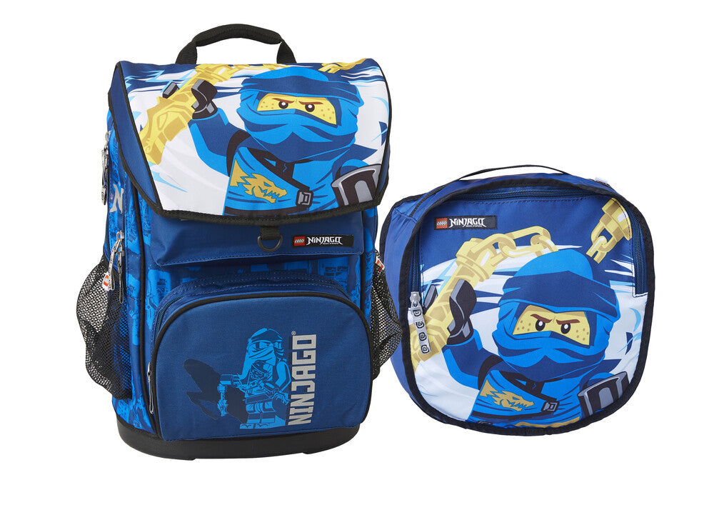 Skoletaske LEGO® Maxi 33L Ninjago Jay of lightning m/gympose