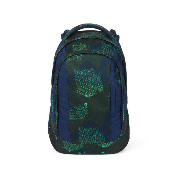 Skoletaske Satch sleek slim infra green