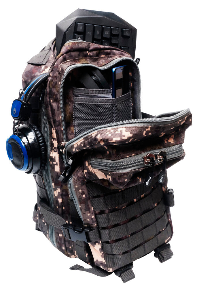 Sinox gaming backpack 26l army dessert camo