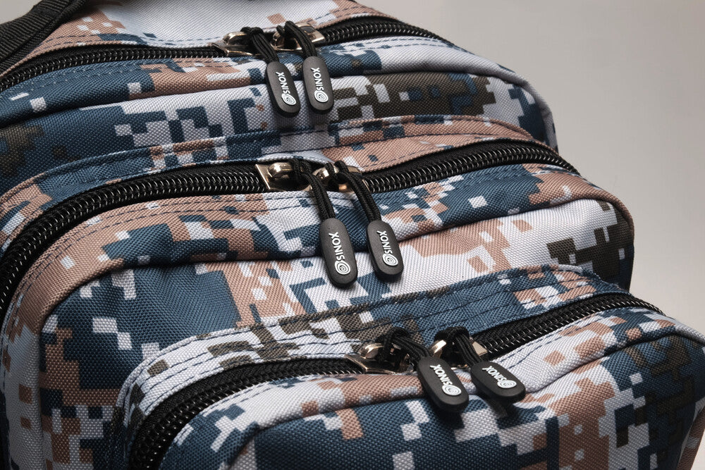 Sinox gaming backpack 26l forest blue camo