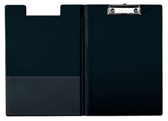 Clipboard med forside sort A4