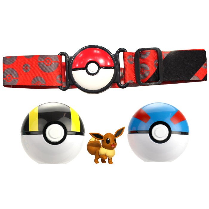Pokémon clip n go belt set Eevee