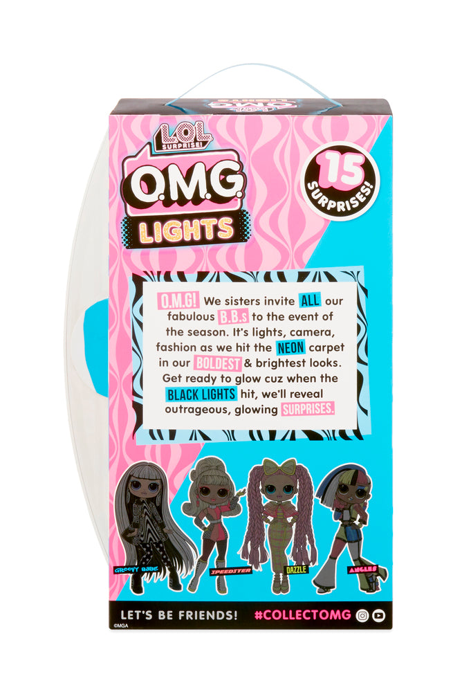 L.o.l. surprise omg doll lights series beatnik babe