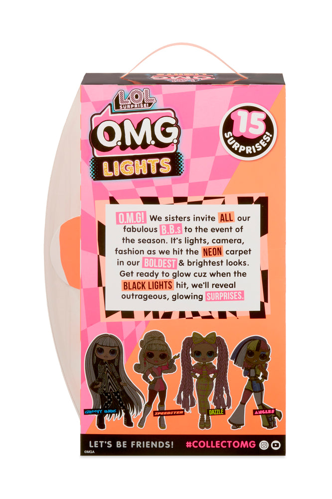 L.o.l. surprise omg doll lights series drag racer