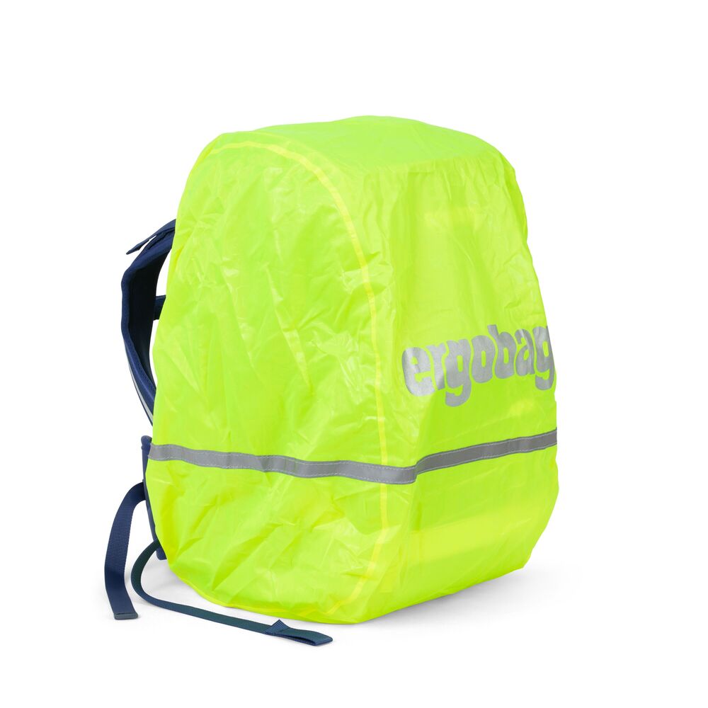 Regnslag ergobag neongul