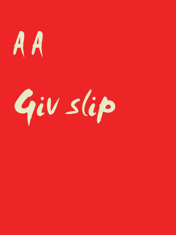 Giv slip