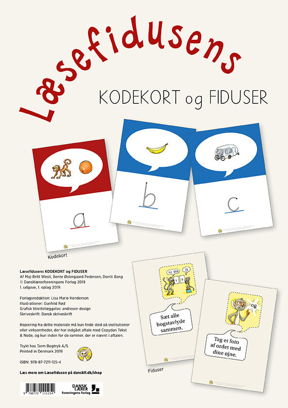 Læsefidusens kodekort og fiduser