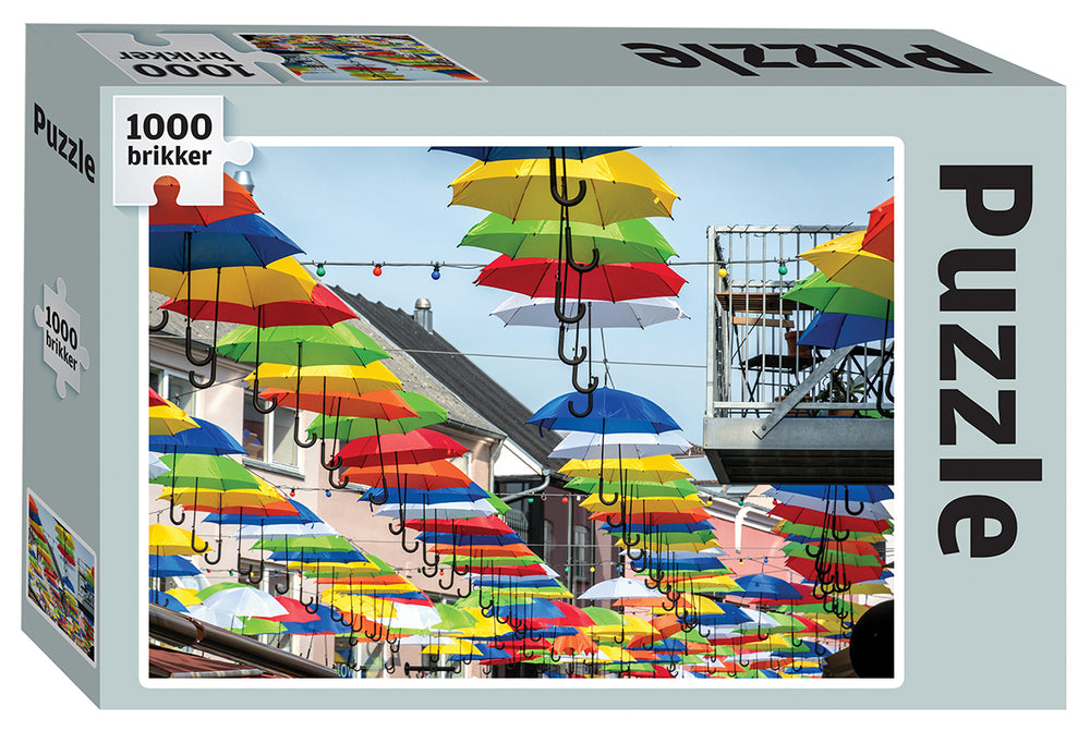 Puslespil 1000 brikker asst
