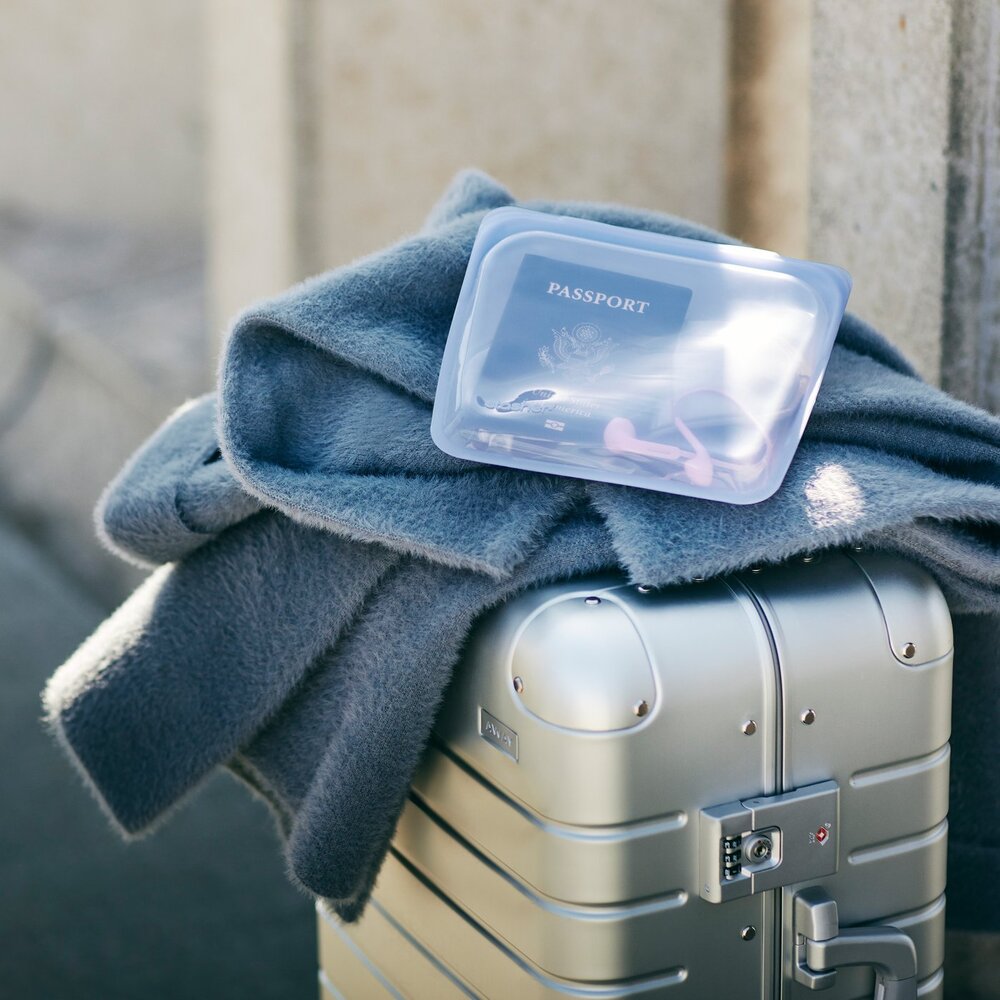 Opbevaring Stasher Sandwich Bag Lys lilla