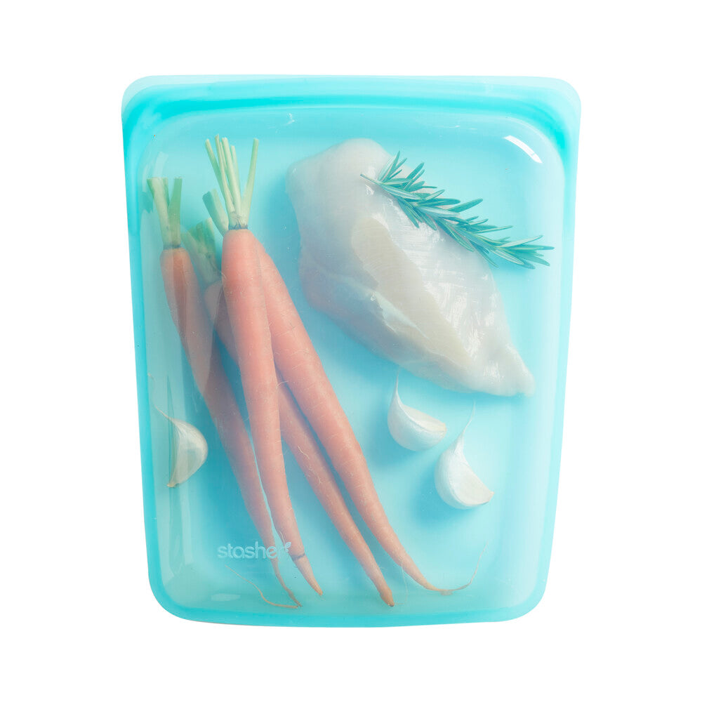 Opbevaring Stasher Half Gallon Bag Aqua