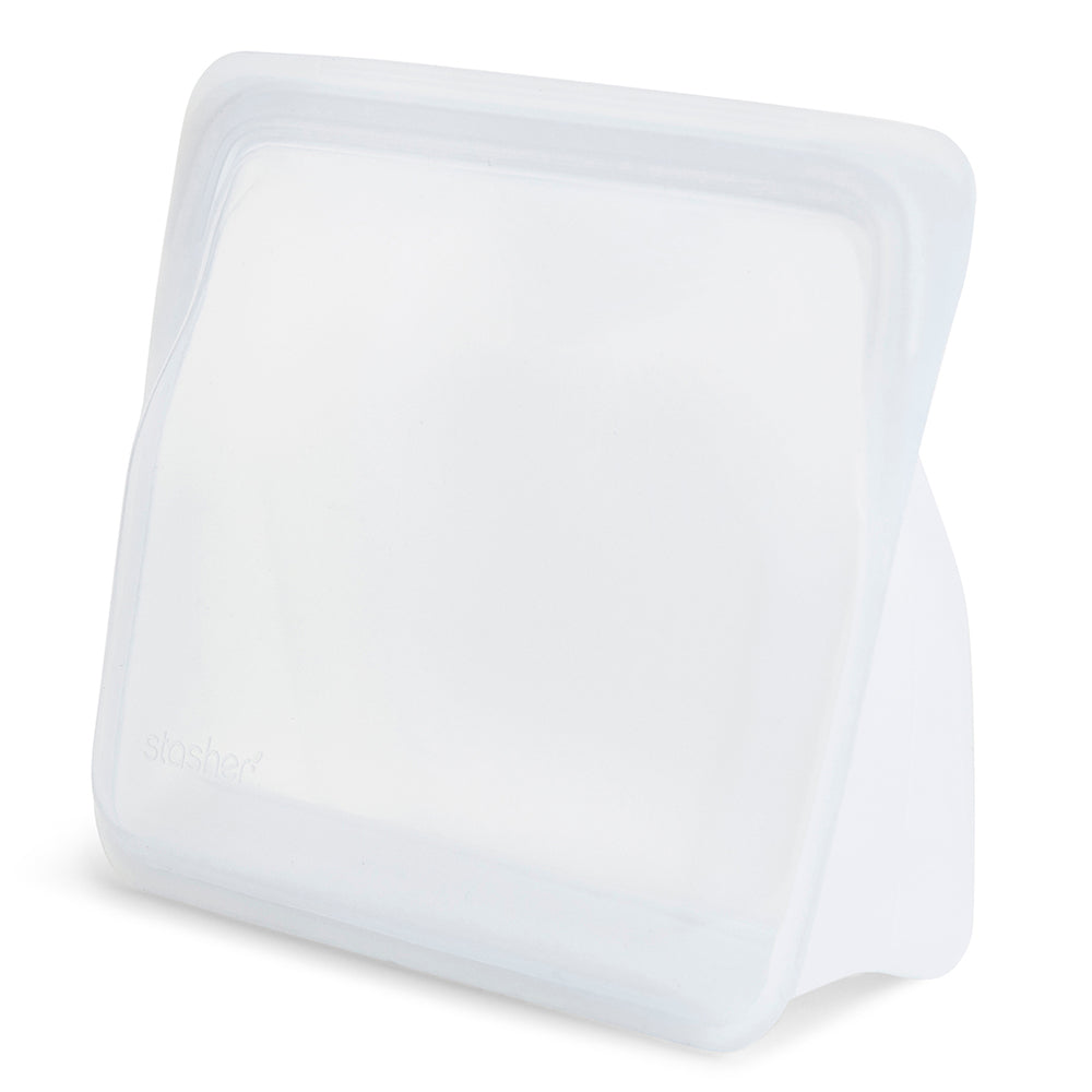 Opbevaring Stasher Stand up Bag clear