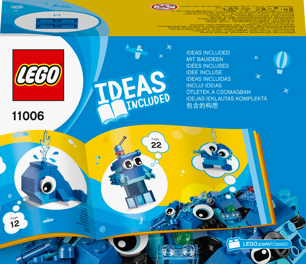 11006 LEGO Classic Kreative Blå Klodser