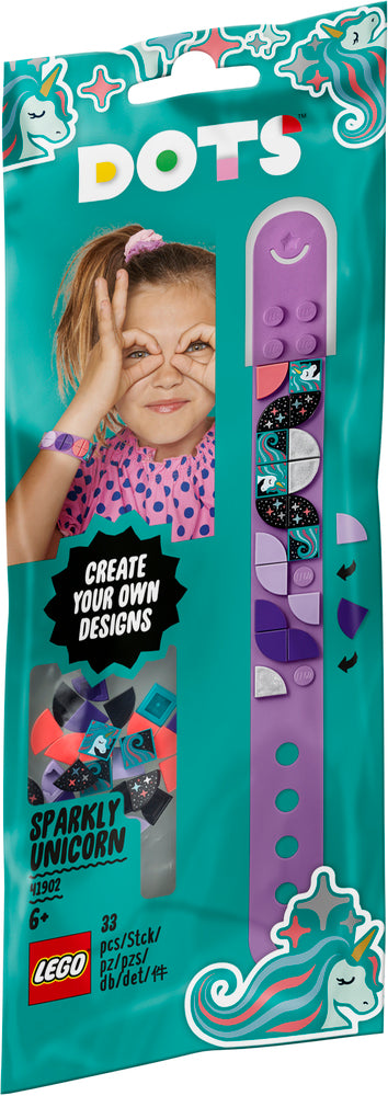 41902 LEGO Dots Armbånd med glitrende enhjørning