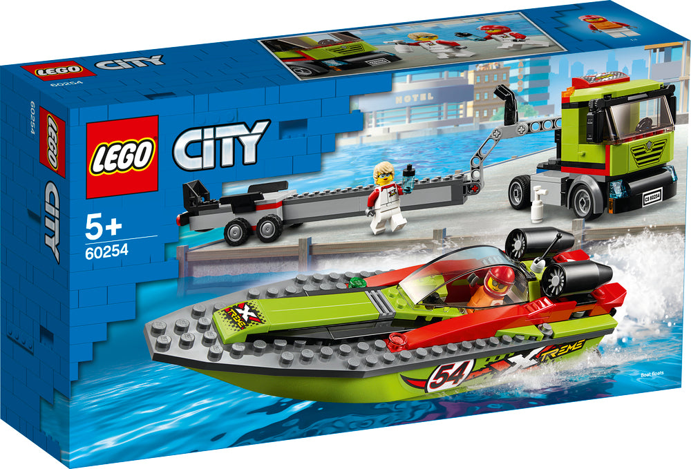 60254 LEGO City Great Vehicles Racerbådstransporter