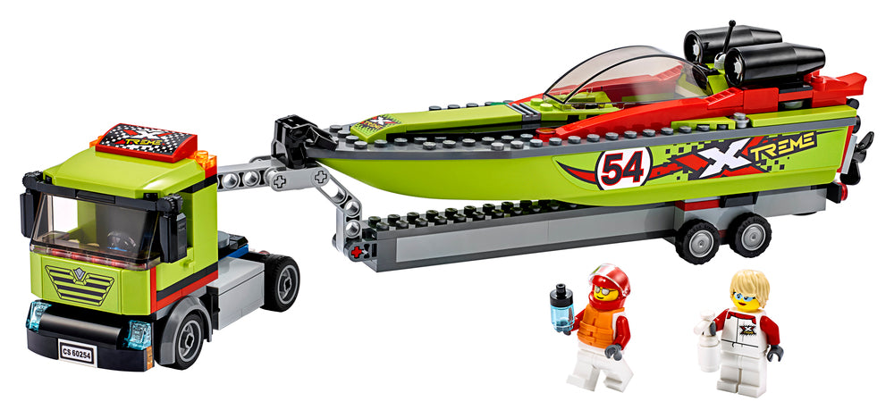 60254 LEGO City Great Vehicles Racerbådstransporter