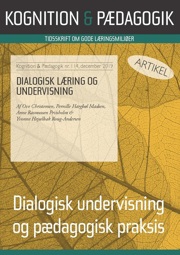 Dialogisk læring og undervisning