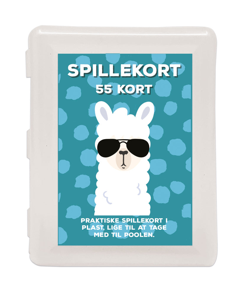 Spillekort transparente asst