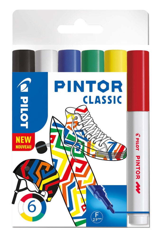 Tusser classic Pilot pintor f 6 asst farver
