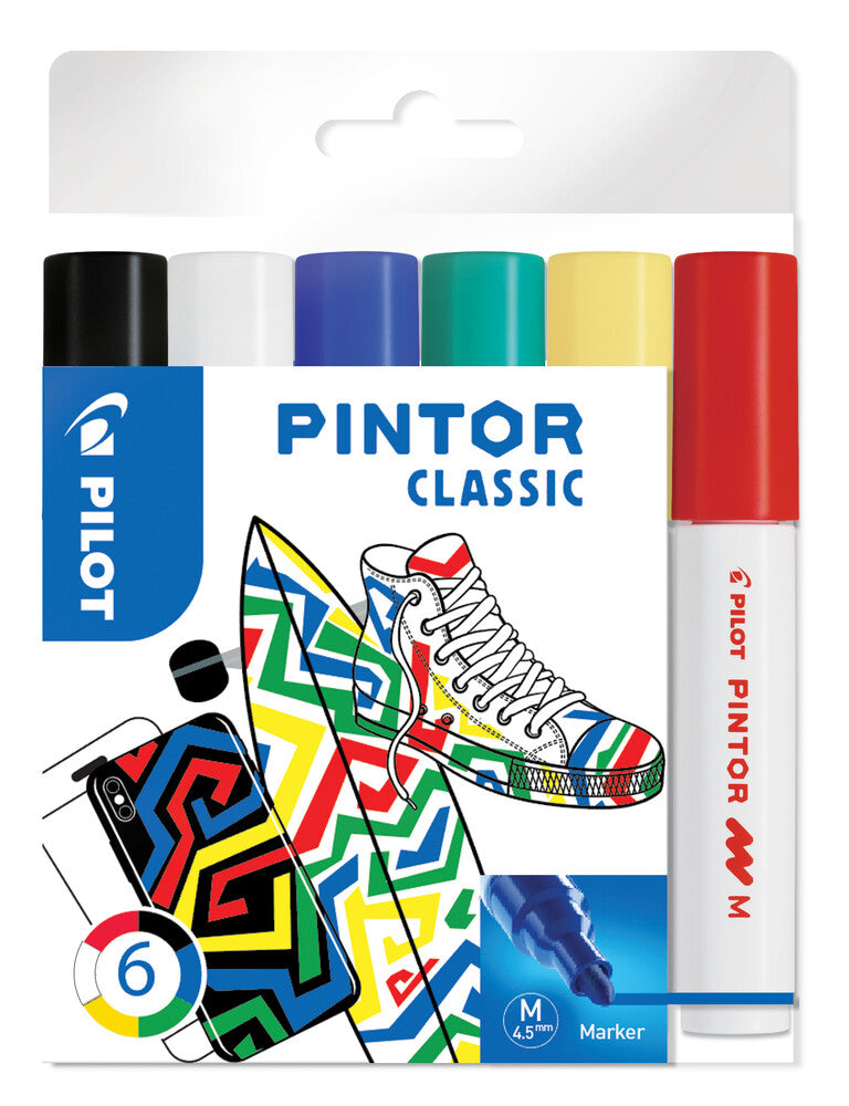 Tusser classic Pilot pintor m 6 asst farver