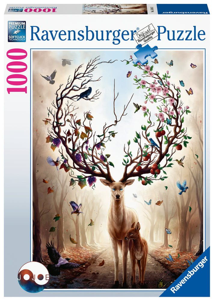Puslespil fantasy deer 1000 brikker