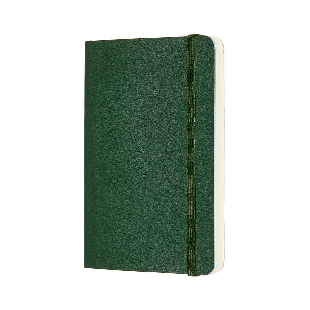 Notesbog Moleskine classic pocket soft p myr green 9x14cm