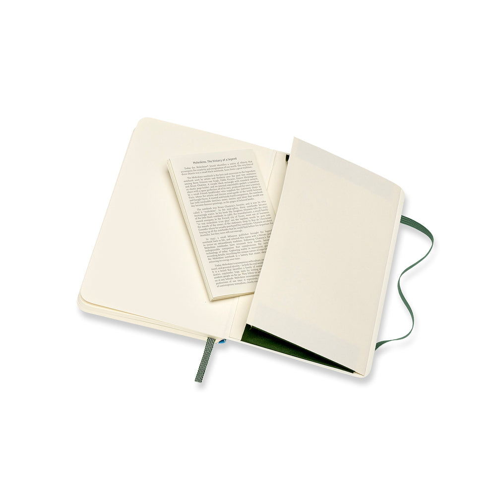 Notesbog Moleskine classic pocket soft p myr green 9x14cm