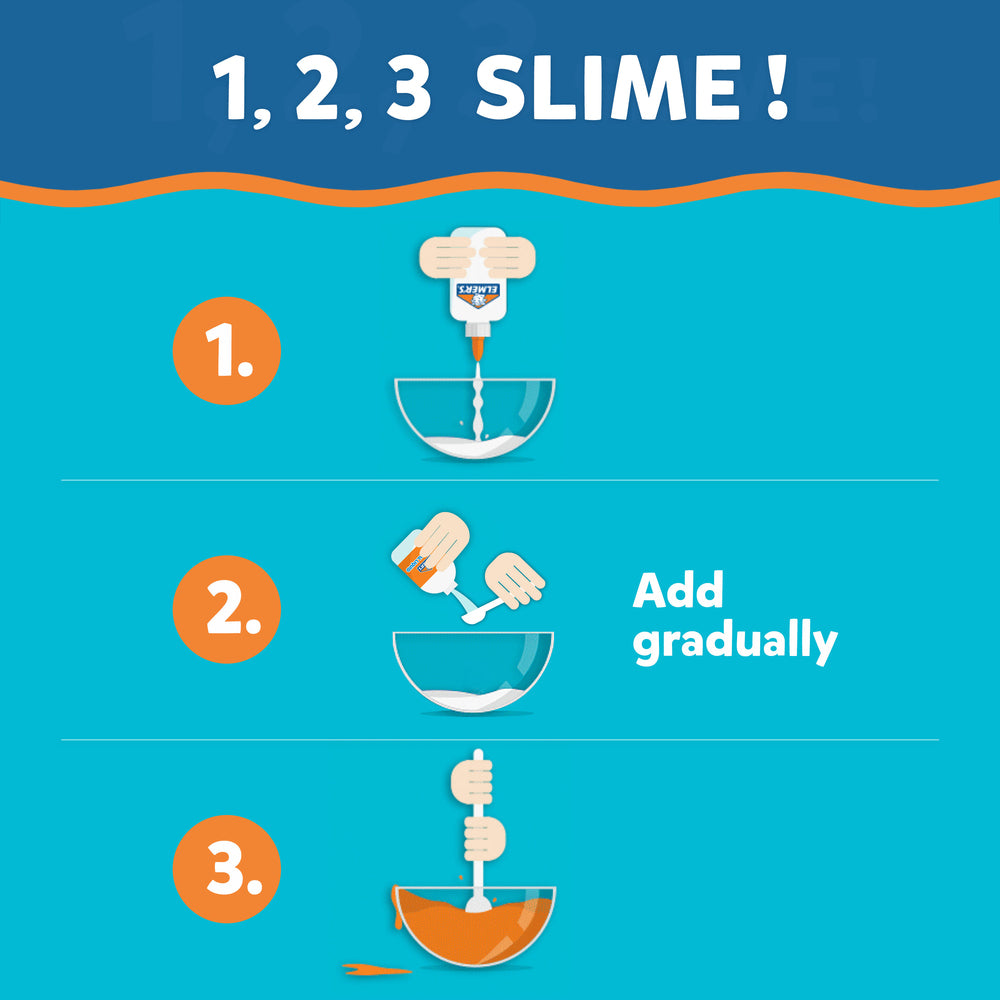D2 Elmers metallic slime kit