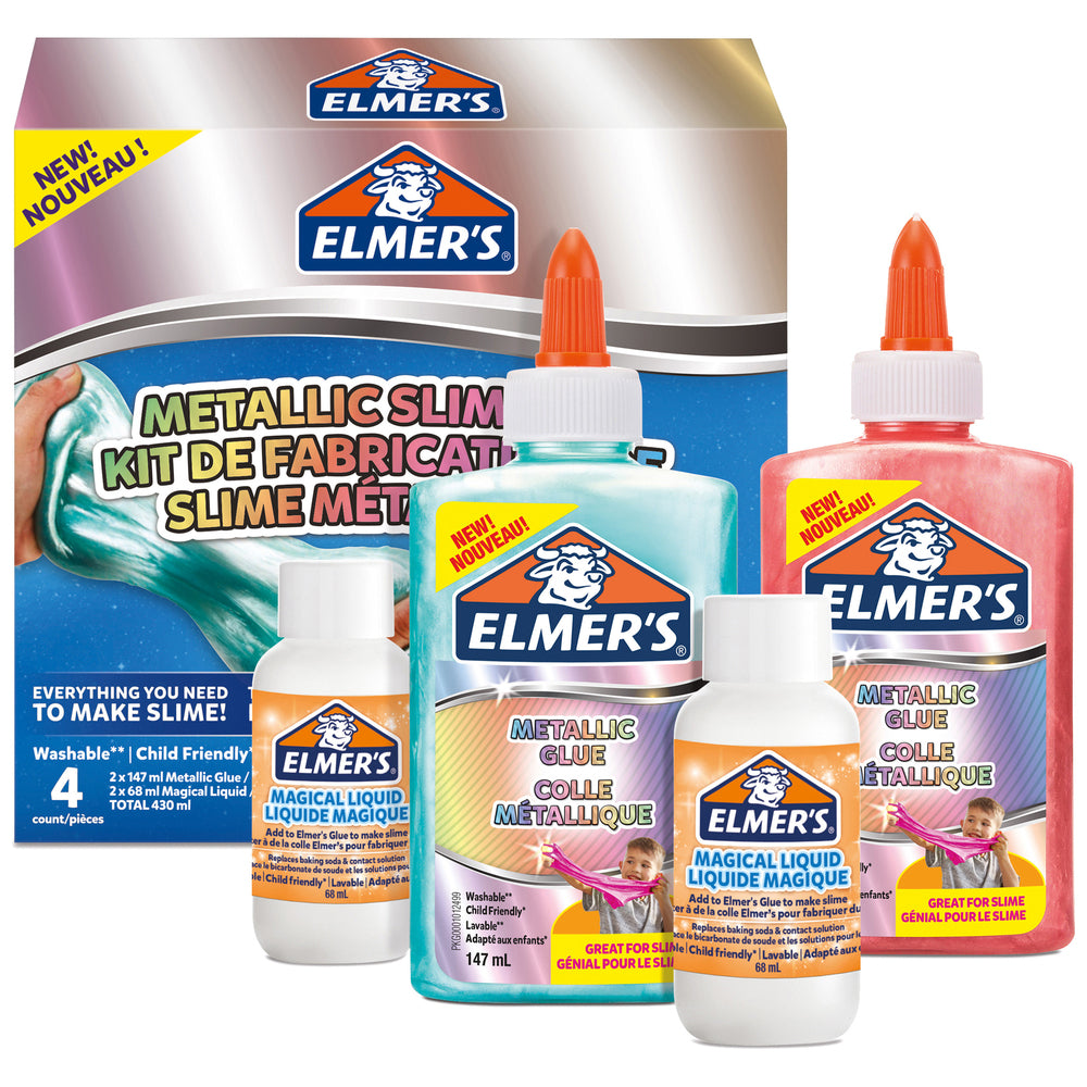 D2 Elmers metallic slime kit