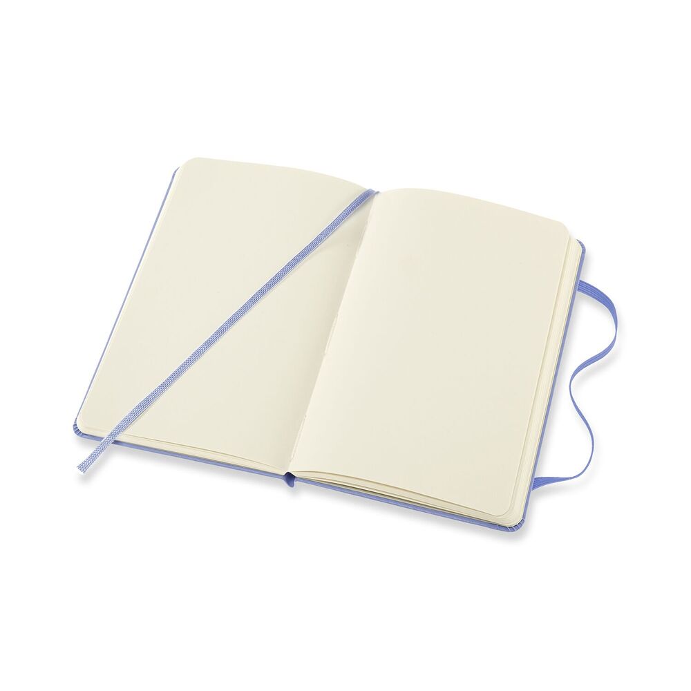 Notesbog Moleskine classic pocket hard p hyd.blue 9x14cm