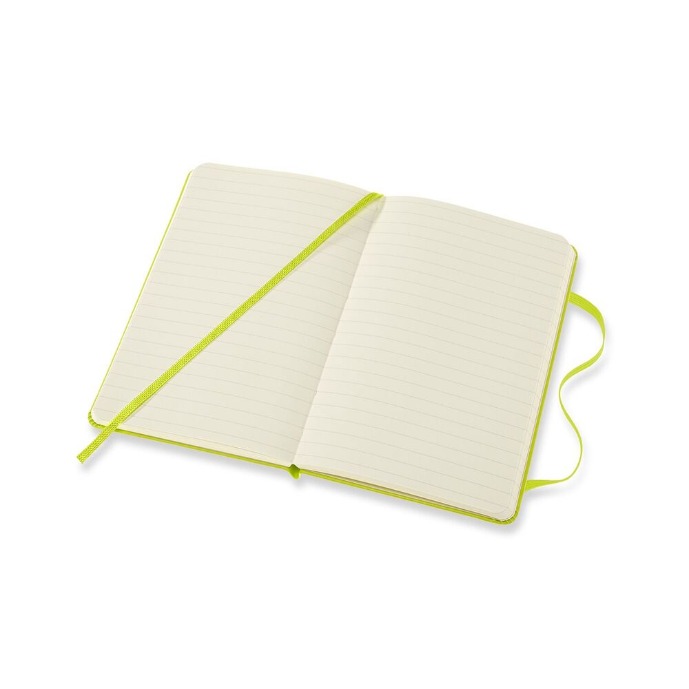 Notesbog Moleskine classic pocket hard r lemgreen 9x14cm