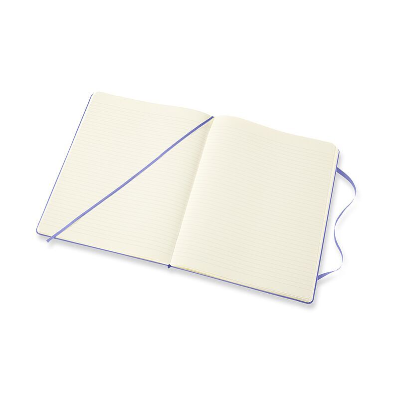Notesbog Moleskine classic xl hard r hyd.blue 19x25cm