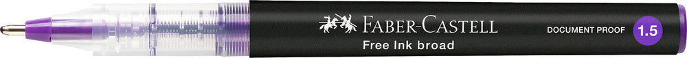Broadpen free ink Faber-Castell 1,5 violet