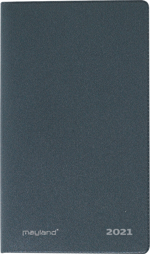 Index planner mini mørk grå 2021 8 x 13 cm Mayland