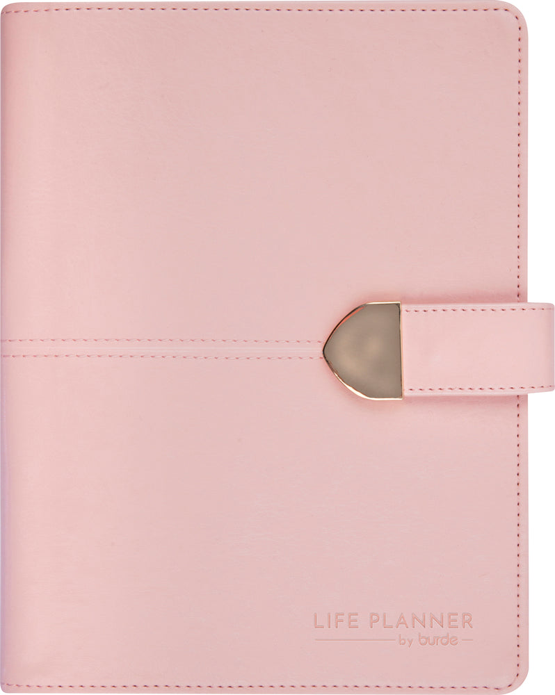 Life planner A5 pink kunstskind rosa 2021 Mayland