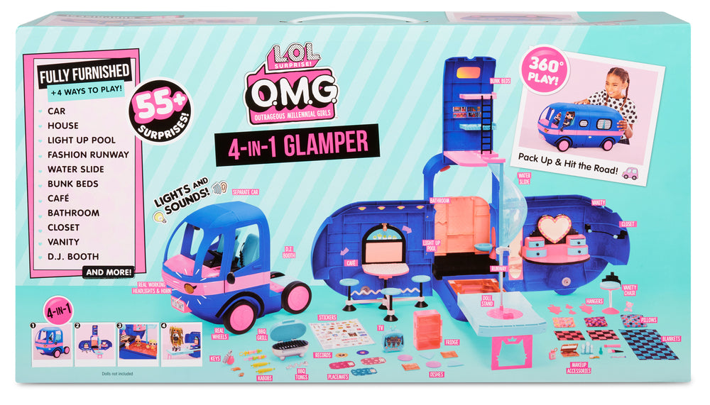 L.o.l. surprise omg 2in1 glamper